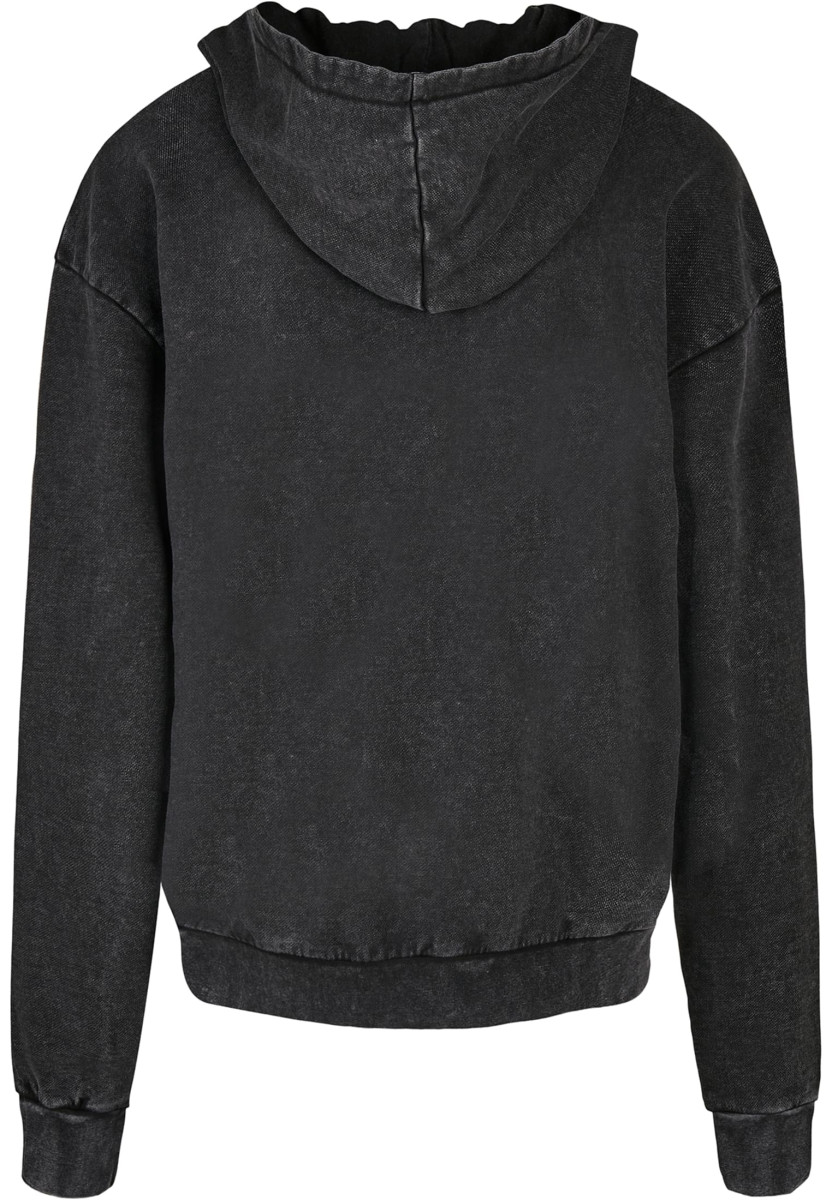 Love In The Air Acid Washed Oversize Hoody