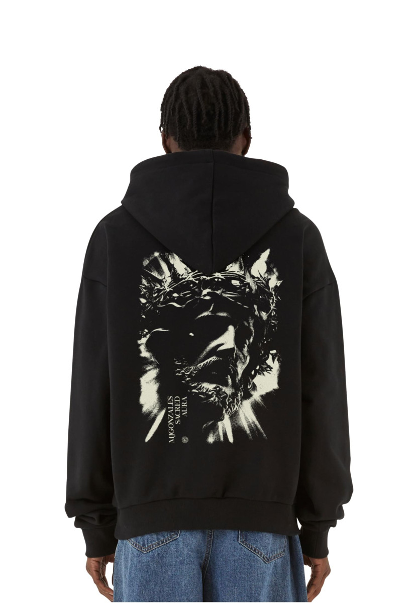 JESUS x MJG HEAVY OVERSIZED HOODY