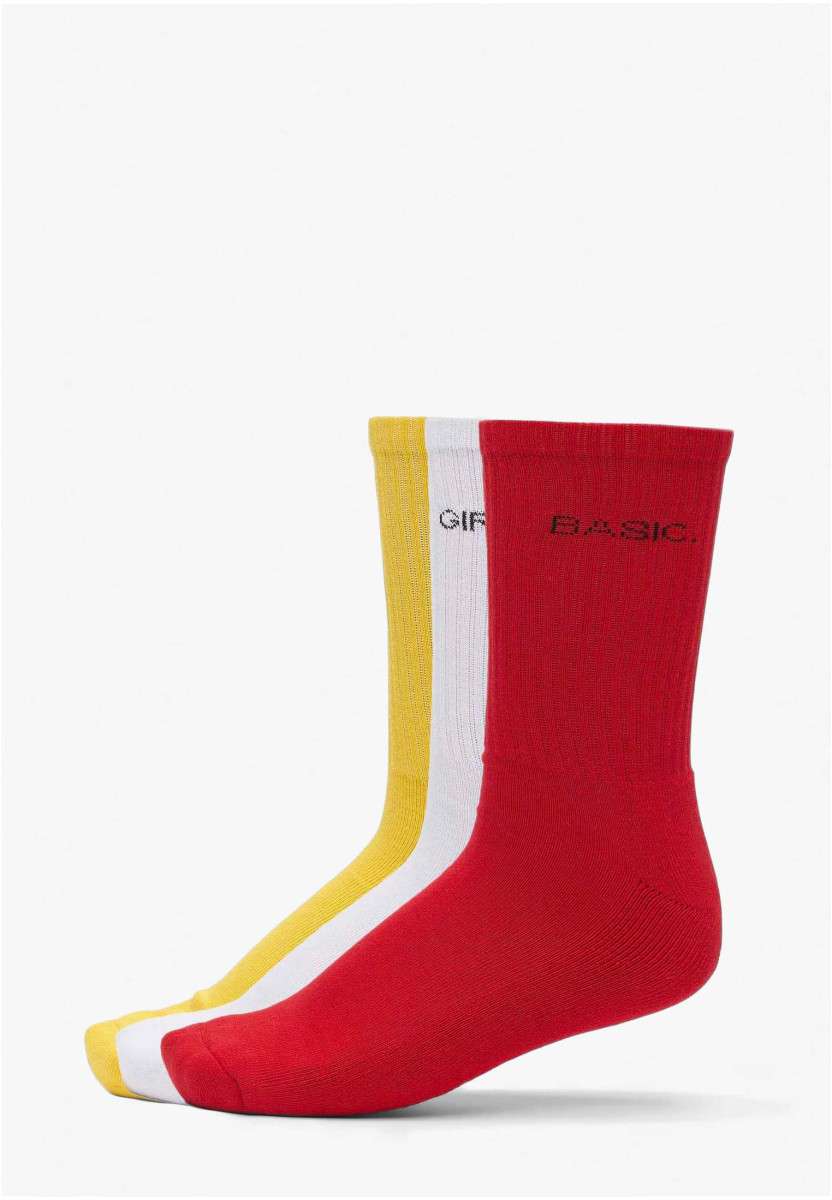 Wording Socks 3-Pack