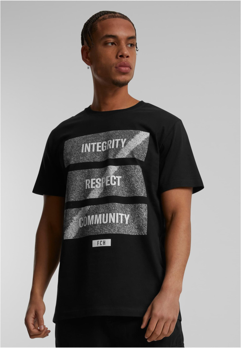 Footballs Coming Home Integrity, Respect, Community Tee