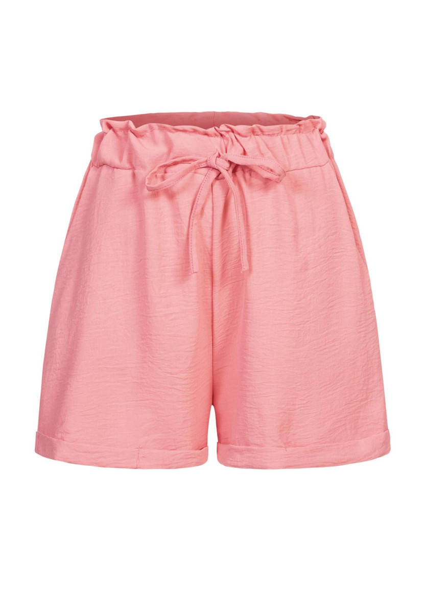 Musselin Short mit Umschlag und 2-Pockets