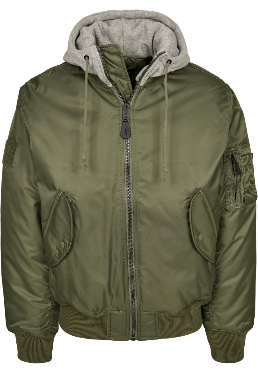 Hooded MA1 Bomber Jacket