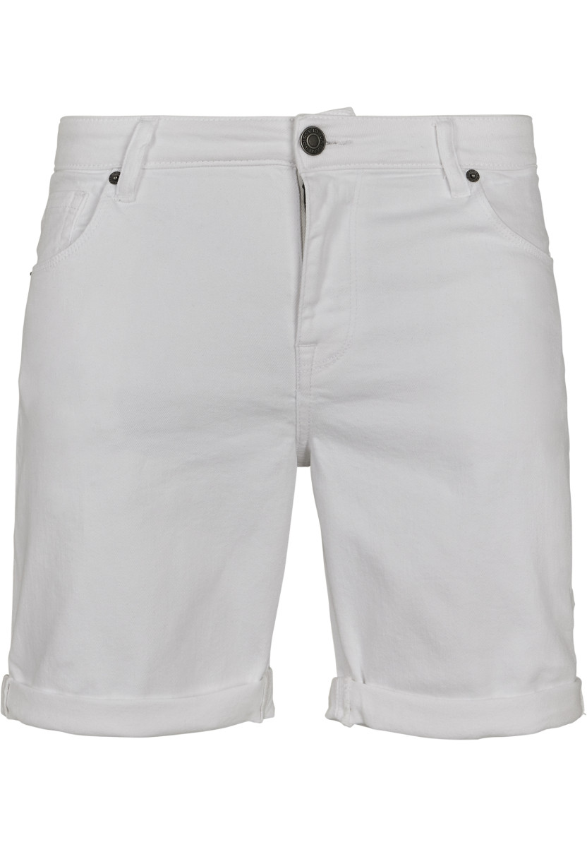 5 Pockets Slim Fit Denim Shorts