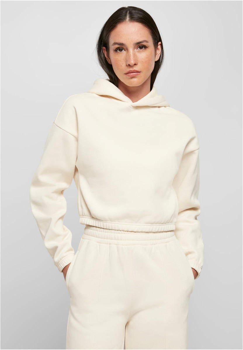 Ladies Short Oversized Sweat Hoody