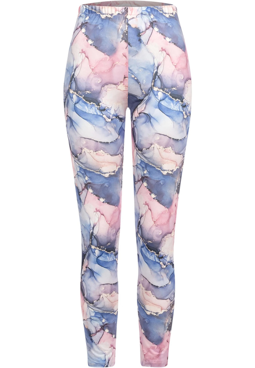 Leggings mit Abstrused Print