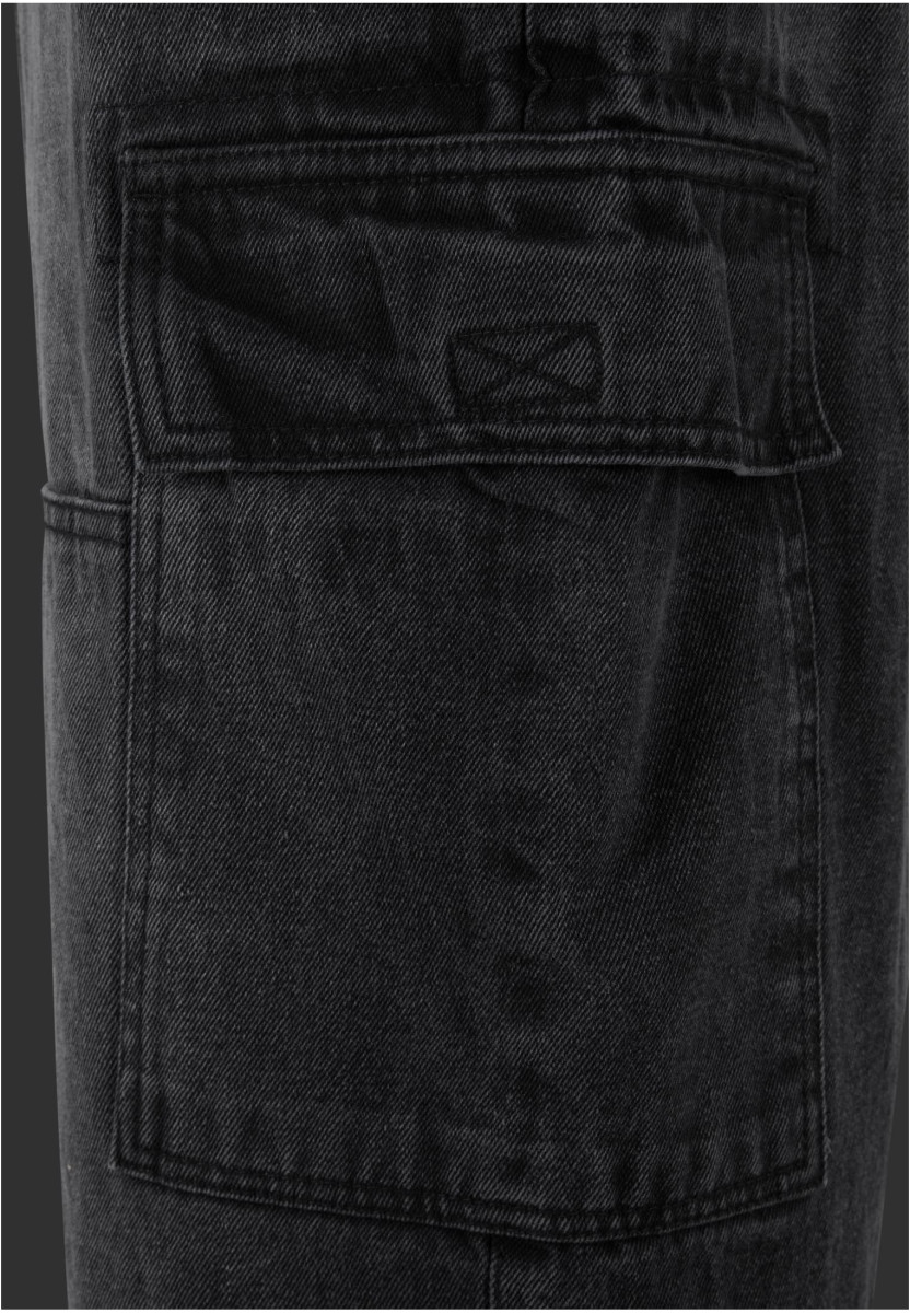 Tapered Heavy Ounce Baggy Cargo Jeans