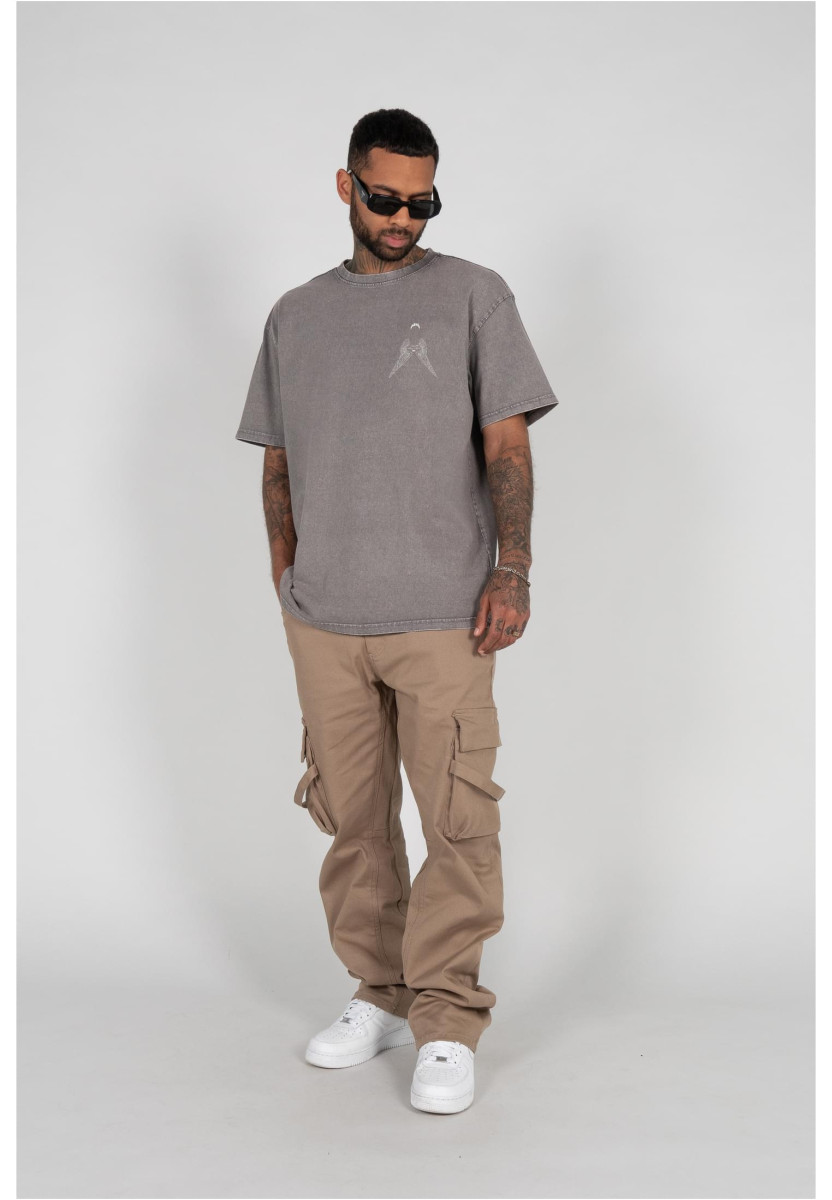 HIGHER THAN HEAVEN V.5 Acid Washed Heavy Oversize Tee