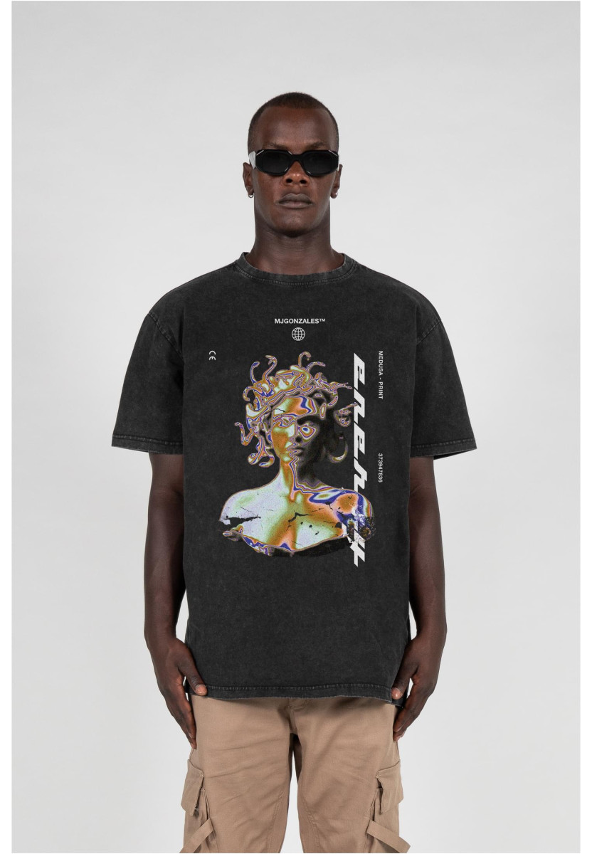 MEDUSA Acid Washed Heavy Oversize Tee