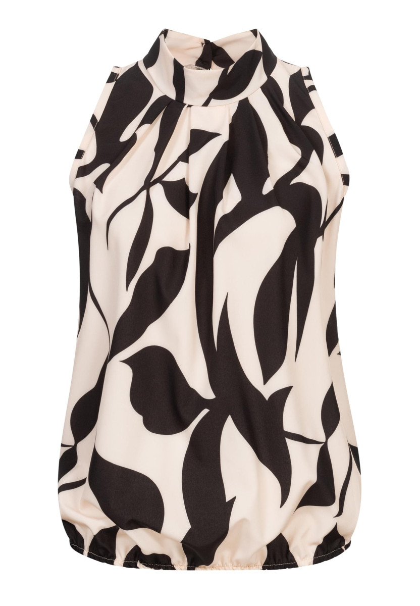 Choker Top with all over floral print