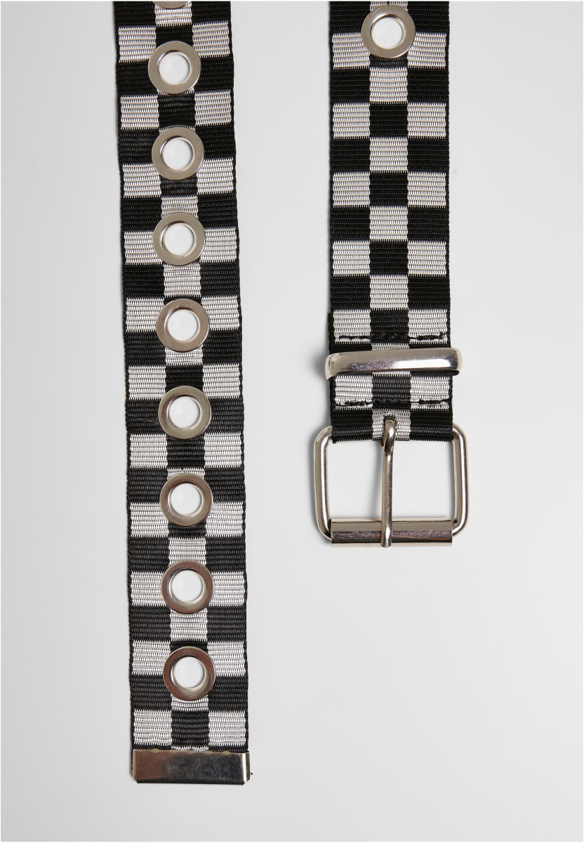 Checker Belt With Eyelets
