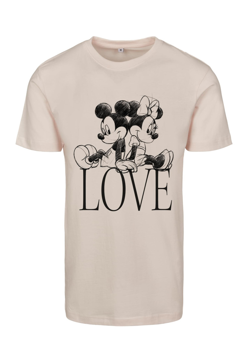 Ladies Minnie Loves Mickey Tee