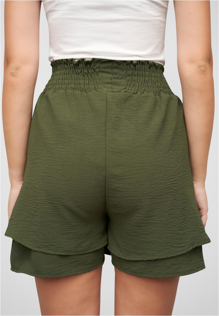 Musselin Shorts 2-Lagig mit Gummibund