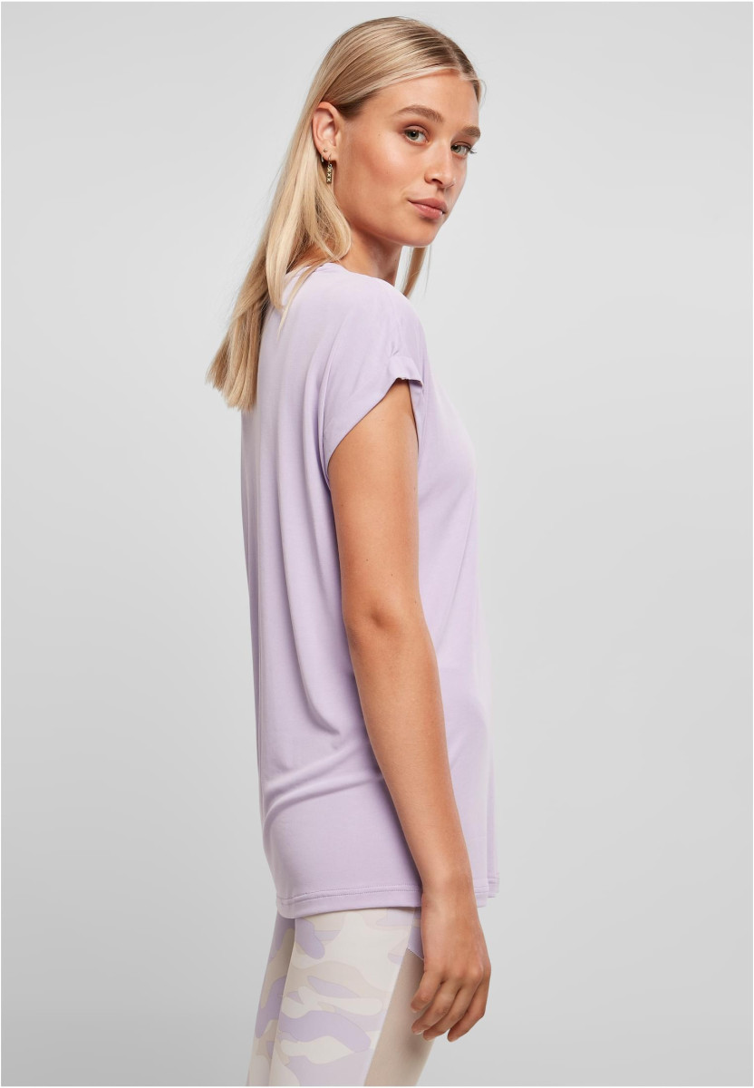 Ladies Modal Extended Shoulder Tee