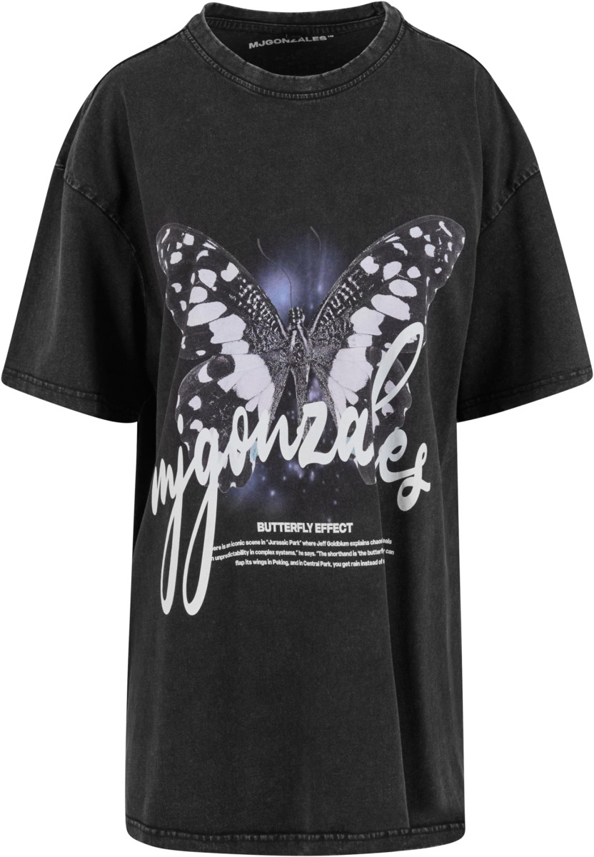 Ladies METAMORPHOSE V.7 Acid Washed Heavy Oversized Tee