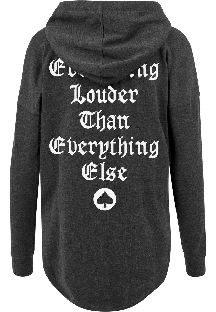 Ladies Mot?rhead Everything Louder Oversized Hoody