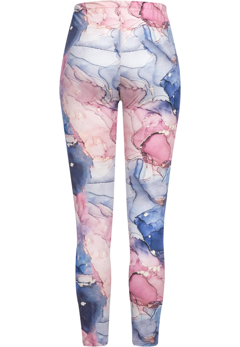 Leggings mit Abstrused Print